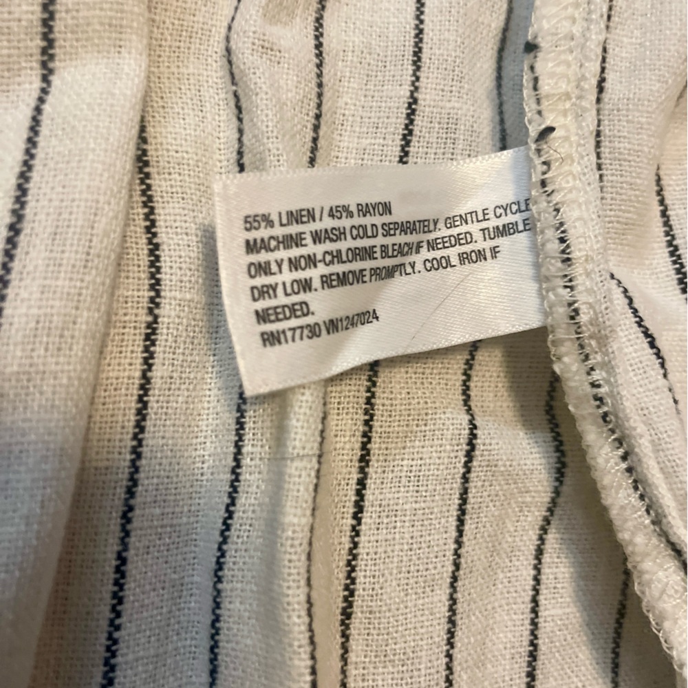Target A New Day Linen Blend Shirt Dress | Tall Friendly | Brand New with Tags | - Picture 9 of 12